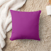 Abstract purple Solid Plain Color Kissen (Decke)