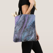 Abstract Purple & Teal Flow Tasche (Von Nahem)