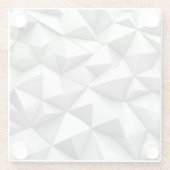 abstract pyramides grey glasuntersetzer (Rückseite)