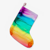 Abstract rainbow colorful background,  wallpaper.  kleiner weihnachtsstrumpf (Vorderansicht (hängend))