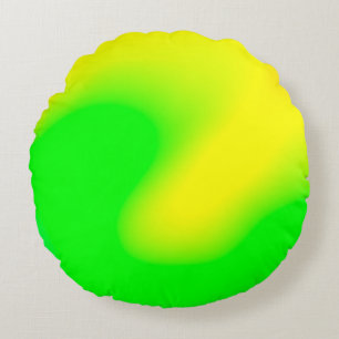 Abstract rainbow soft cloud background in pastel c rundes kissen