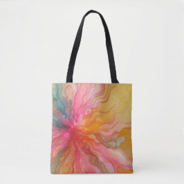 Abstract Rainbow Sun Rays Landscape Tasche
