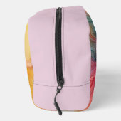 Abstract Rainbow Sun Rays Landscape Waschbeutel (Rechts)