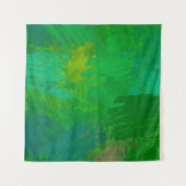 Abstract random shapes. 2d illustration background wandteppich (Vorderseite (Horizontal))