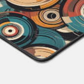 Abstract Records Desk Mat Schreibtischunterlage (Ecke)