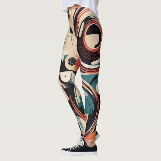Abstract Records Leggings (Links)