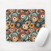 Abstract records Mouse Pad Mousepad (Mit Mouse)