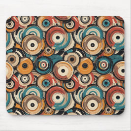 Abstract records Mouse Pad Mousepad
