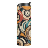 Abstract Records Thermal Tumbler Thermosbecher (Nach links gedreht)