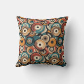 Abstract Records Throw Pillow Kissen (Rückseite)