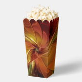 Abstract Red Orange Brown Green Fractal Art Flower Geschenkschachtel (Geplatzt)