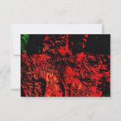 Abstract red texture invitation,Unique darkness Einladung (Vorderseite)