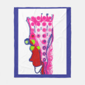 Abstract Regal Art Fleece Blanket (Vorderseite)