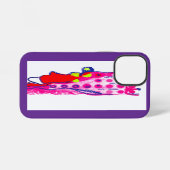 Abstract Regal Art iPhone Hülle (Rückseite (Horizontal))