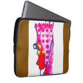 Abstract Regal Art Laptop Sleeve (Vorne Rechts)