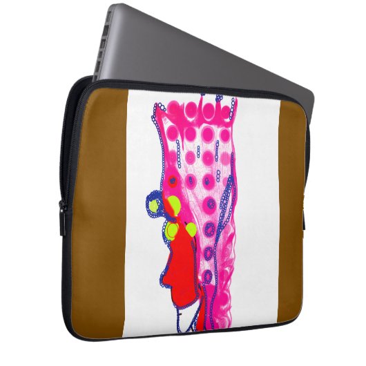 Abstract Regal Art Laptop Sleeve (Vorne Rechts)