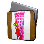 Abstract Regal Art Laptop Sleeve (Vorderseite Links)