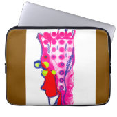 Abstract Regal Art Laptop Sleeve (Vorderseite)