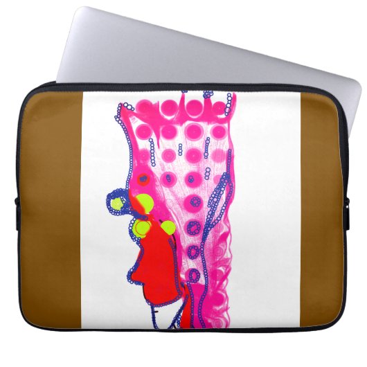 Abstract Regal Art Laptop Sleeve (Vorderseite)