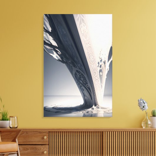 Abstract Relic in the Soil Leinwanddruck (Insitu (Wohnzimmer))