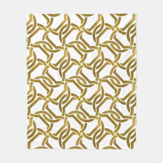 Abstract repeatable background of golden twisted s fleecedecke (Vorderseite)