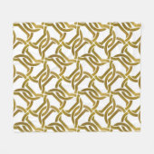 Abstract repeatable background of golden twisted s fleecedecke (Vorderseite (Horizontal))