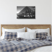 Abstract roof canvas print leinwanddruck (Insitu (Schlafzimmer))