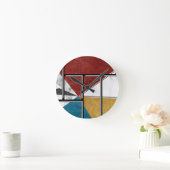 Abstract Runde Wanduhr (Zuhause)