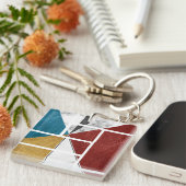 Abstract Schlüsselanhänger (Vorderseite rechts)