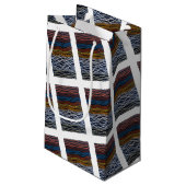 Abstract Seafront Painting by Alfred Fox Kleine Geschenktüte (Rückseite Schrägansicht)