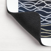 Abstract Seafront Painting by Alfred Fox Mousepad (Ecke)