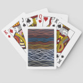Abstract Seafront Painting by Alfred Fox Spielkarten (Rückseite)