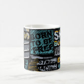Abstract seamless grunge pattern. Urban style mode Kaffeetasse (Mittel)