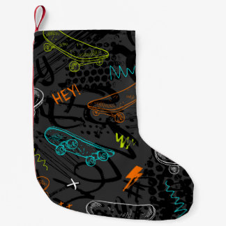 Abstract seamless grunge pattern. Urban style mode Kleiner Weihnachtsstrumpf