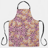 Abstract seamless pattern. Chaotic rounded squares Schürze (Vorderseite)