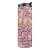 Abstract seamless pattern. Chaotic rounded squares Thermosbecher (Nach links gedreht)