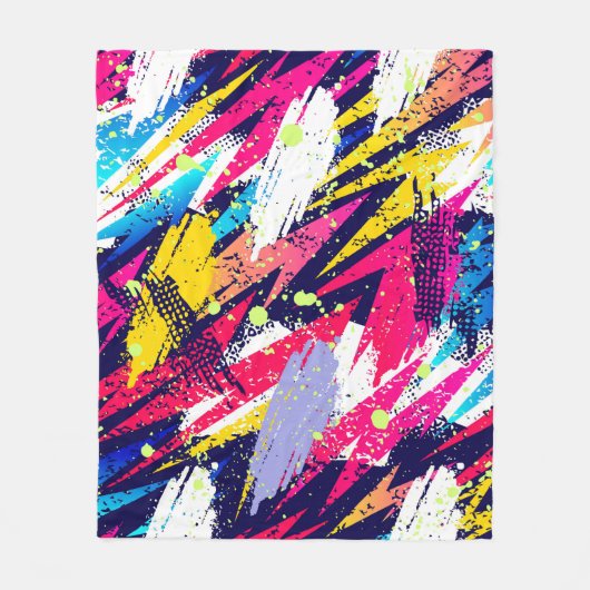 Abstract seamless pattern. Creative background wit Fleecedecke (Vorderseite)