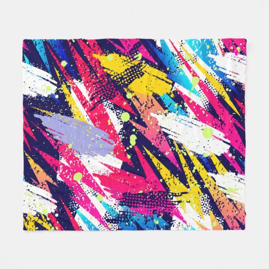 Abstract seamless pattern. Creative background wit Fleecedecke (Vorderseite (Horizontal))