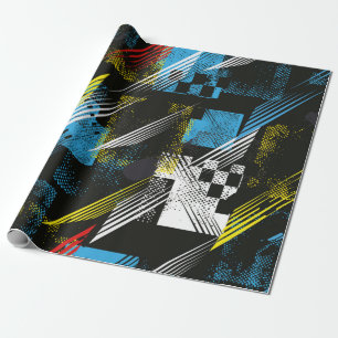 Abstract seamless pattern. Creative vintage backgr Geschenkpapier