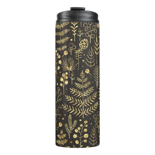 Abstract seamless pattern. Creative vintage backgr Thermosbecher (Vorderseite)