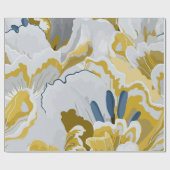 Abstract seamless pattern. Light grey, yellow, g Geschenkpapier (Flach)