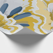 Abstract seamless pattern. Light grey, yellow, g Geschenkpapier (Ecke)