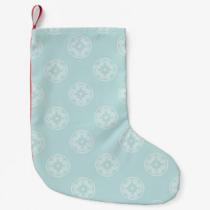 Abstract seamless pattern of Powder Blue color bac Kleiner Weihnachtsstrumpf