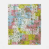 Abstract seamless pattern. Paints of the spring la Fleecedecke (Vorderseite)