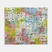 Abstract seamless pattern. Paints of the spring la Fleecedecke (Vorderseite (Horizontal))