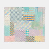 Abstract seamless pattern with imitation of a grun fleecedecke (Vorderseite (Horizontal))