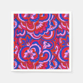 Abstract seamless psychedelic pattern serviette (Vorderseite)