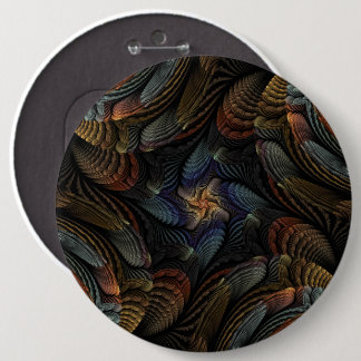 Abstract Seashells Button