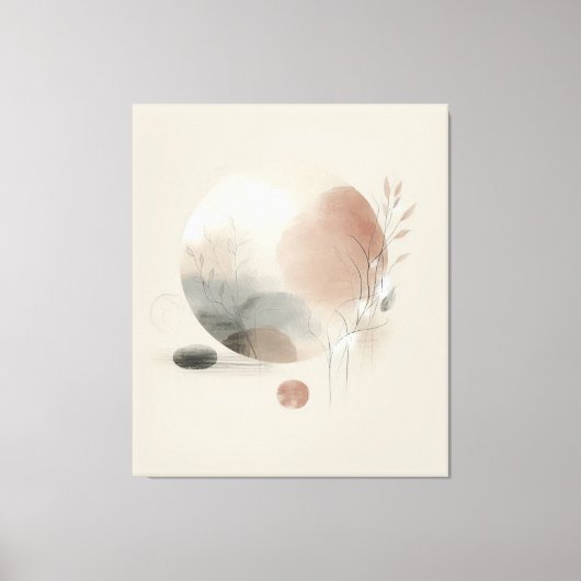 Abstract Serenity Leinwanddruck (Vorderseite)