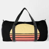Abstract Setting Sun Duffle Bag (Rückseite)